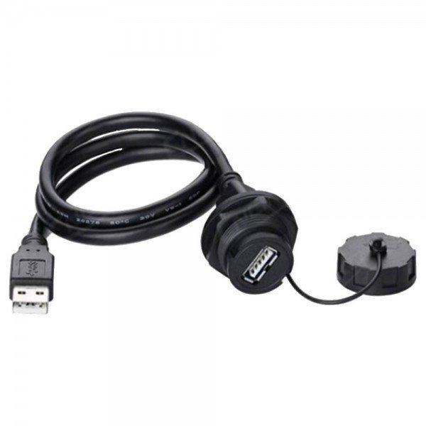 YU-USB2-FS-MP-1M-001 YU Data USB Kabel 2.0 Typ A male auf Typ A female 1 m